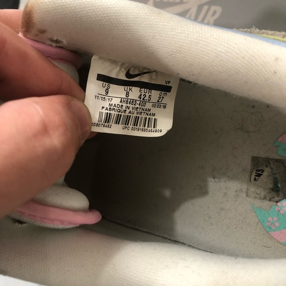 Nike Air Force One Easter 2018 sz 9 - Picture 10 of 10